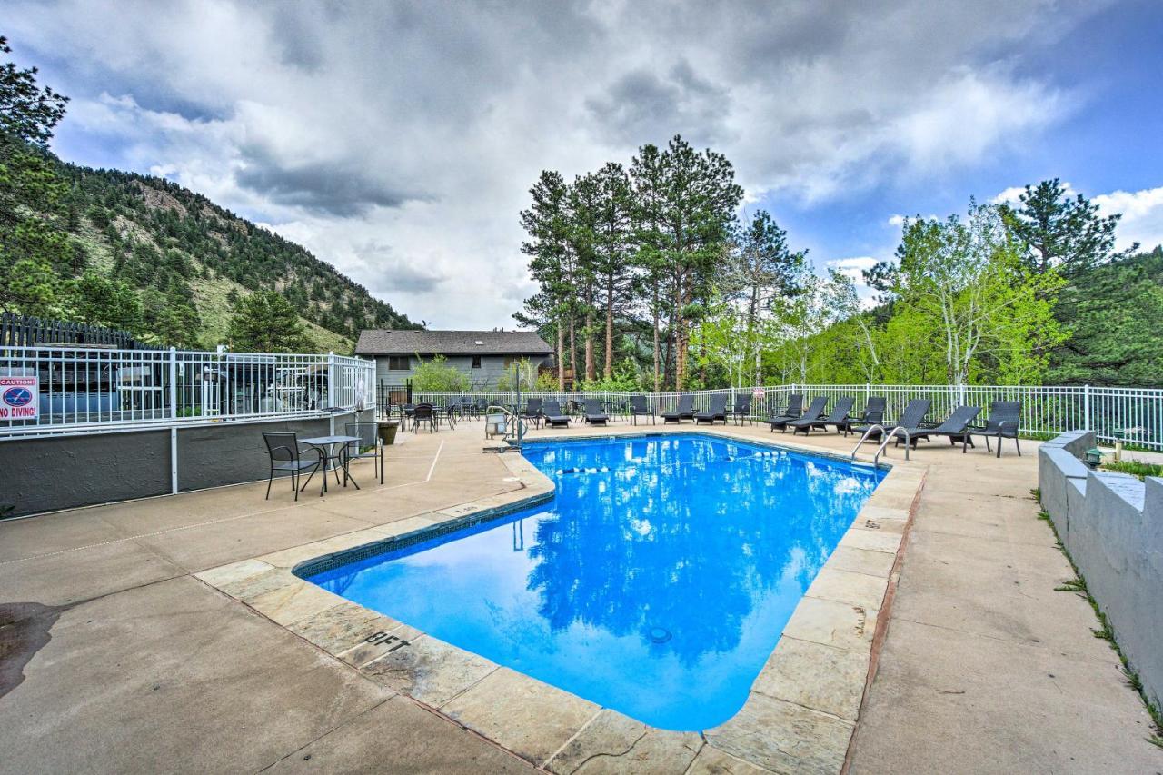 Estes Park Condo Rental Balcony With River Views! المظهر الخارجي الصورة